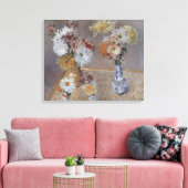 Chrysanthemen von Gustave Caillebotte Leinwanddruck (Insitu (Wohnzimmer))