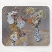Chrysanthemen von Gustave Caillebotte Mousepad (Vorne)