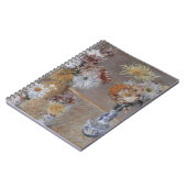 Chrysanthemen von Gustave Caillebotte Notizblock (Linke Seite)