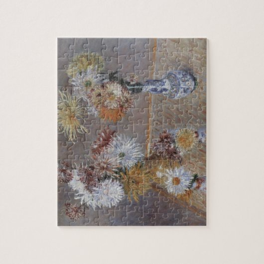 Chrysanthemen von Gustave Caillebotte Puzzle (Vertikal)
