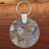 Chrysanthemen von Gustave Caillebotte Schlüsselanhänger (Vorderseite)