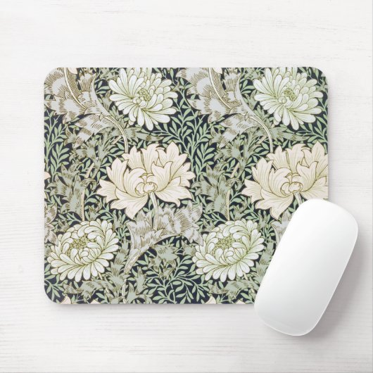 Chrysanthemen, William Morris Mousepad (Mit Mouse)