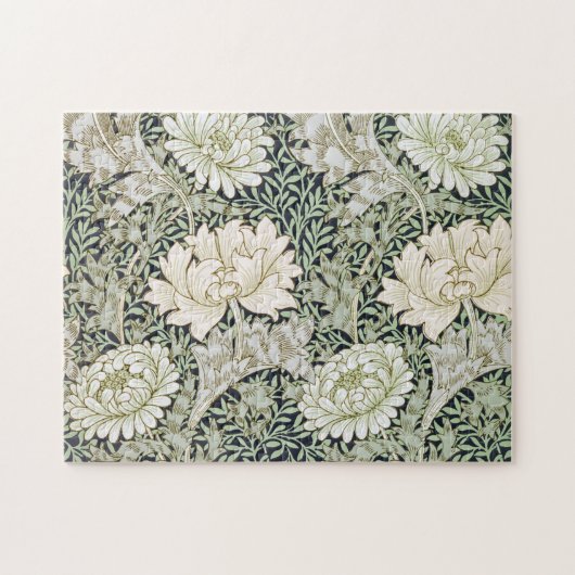 Chrysanthemen, William Morris Puzzle (Horizontal)