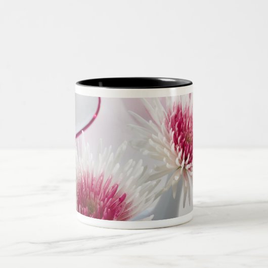 Chrysanthemen Zweifarbige Tasse (Mittel)