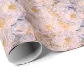 Chrysanthemenblüte Geschenkpapier (Rolleneckpunkt)