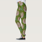 Chrysanthemenwirbel Leggings (Links)
