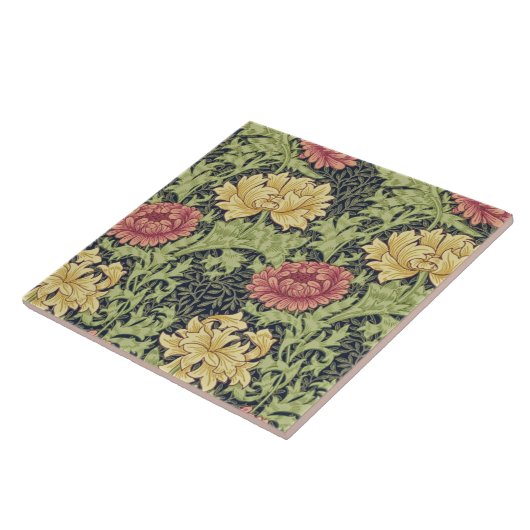 Chrysanthemetapete William Morris 1877 Fliese (Seite)