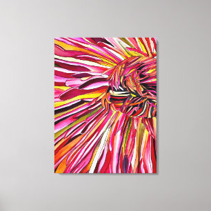 Chrysanthemum Aquarell Art Blume Poster Leinwanddruck