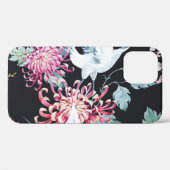 Chrysanthemum Aquarellmuster Case-Mate iPhone Hülle (Rückseite (Horizontal))