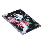 Chrysanthemum Aquarellmuster Notizblock (Rechte Seite)