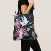 Chrysanthemum Aquarellmuster Tasche (Von Nahem)