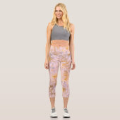 chrysanthemum bloom capri leggings (Vorderseite)