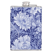 Chrysanthemum Blue, William Morris Flachmann (Rückseite)