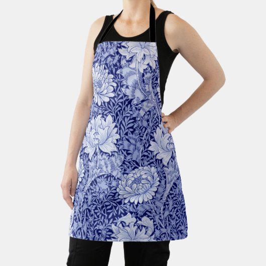 Chrysanthemum Blue, William Morris Schürze (InSitu)