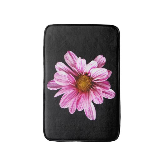 Chrysanthemum Blume bmcnm Badematte (Vorderseite Vertikal)