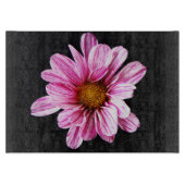Chrysanthemum Blume cbcna Schneidebrett (Vorderseite)