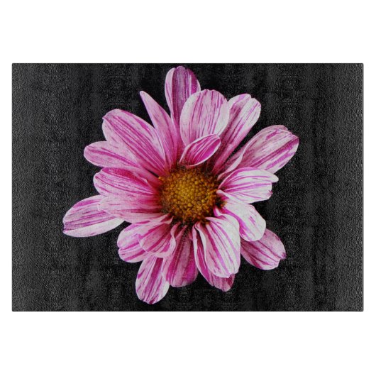 Chrysanthemum-Blume cbcnm Schneidebrett (Vorderseite)