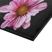 Chrysanthemum-Blume cbcnm Schneidebrett (Ecke)