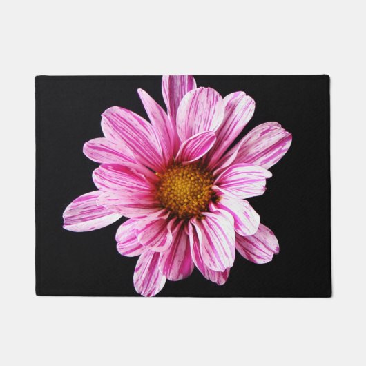 Chrysanthemum Blume dmcna Fußmatte (Vorderseite)