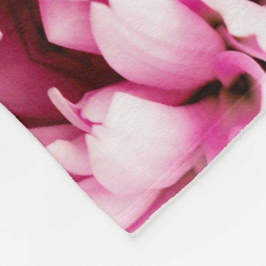 Chrysanthemum-Blume Fleecedecke (Ecke)