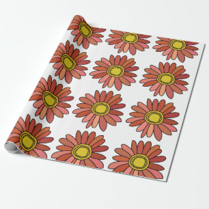 Chrysanthemum Blume Floral Chrysanthemum Geschenkpapier