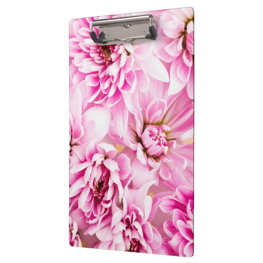 Chrysanthemum-Blume Klemmbrett (Links)