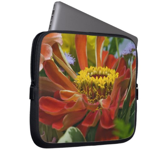 Chrysanthemum-Blume Laptopschutzhülle (Vorne Rechts)