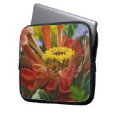 Chrysanthemum-Blume Laptopschutzhülle (Vorderseite Links)