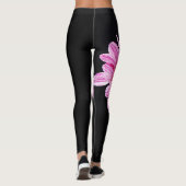 Chrysanthemum Blume lecna Leggings (Rückseite)