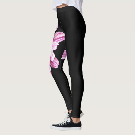 Chrysanthemum Blume lecna Leggings (Links)