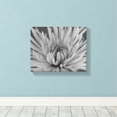 Chrysanthemum-Blume Leinwanddruck (Insitu (Holzboden))