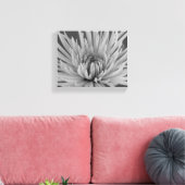 Chrysanthemum-Blume Leinwanddruck (Insitu (Wohnzimmer))