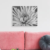 Chrysanthemum-Blume Leinwanddruck (Insitu (Wohnzimmer))