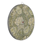 Chrysanthemum Blume Pattern (von William Morris) Dartscheibe (Vorderseite Links)