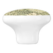 Chrysanthemum Blume Pattern (von William Morris) Keramikknauf (Seitenansicht)