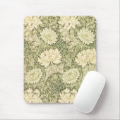 Chrysanthemum Blume Pattern (von William Morris) Mousepad (Mit Mouse)