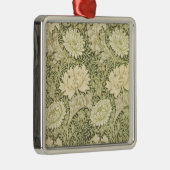 Chrysanthemum Blume Pattern (von William Morris) Ornament Aus Metall (Rechts)