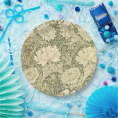 Chrysanthemum Blume Pattern (von William Morris) Pappteller (Party)