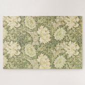 Chrysanthemum Blume Pattern (von William Morris) Puzzle (Horizontal)