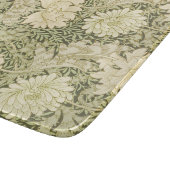 Chrysanthemum Blume Pattern (von William Morris) Schneidebrett (Ecke)