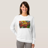 Chrysanthemum-Blume T-Shirt (Vorne ganz)