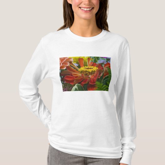 Chrysanthemum-Blume T-Shirt (Vorderseite)