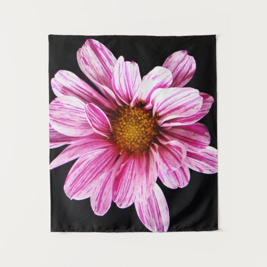 Chrysanthemum Blume wtcnm Wandteppich (Vorderseite)