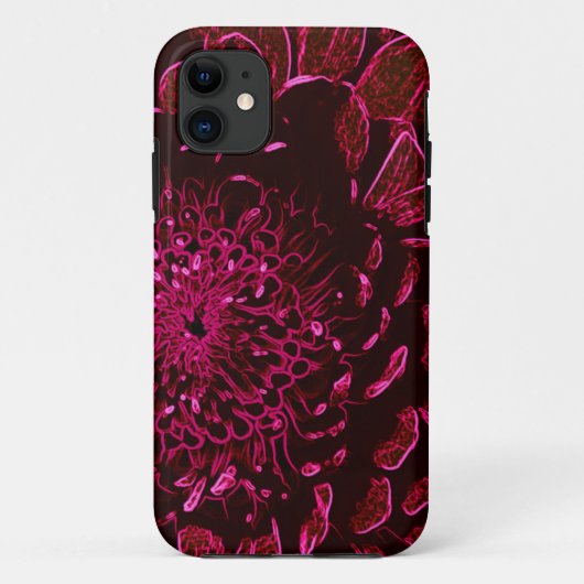 Chrysanthemum Case-Mate iPhone Hülle (Rückseite)