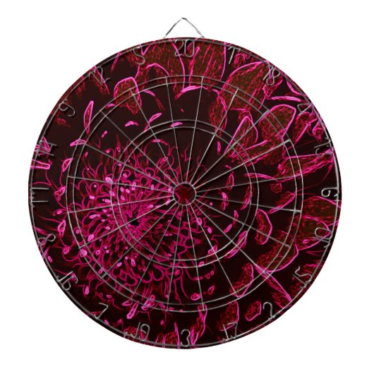 Chrysanthemum Dartscheibe (vorne)