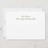 CHRYSANTHEMUM EINLADUNG (Rückseite)