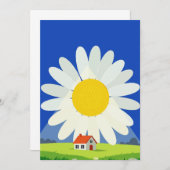 Chrysanthemum Einladung (Vorne/Hinten)