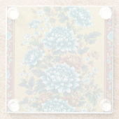 Chrysanthemum Elegy Glasuntersetzer (Rückseite)