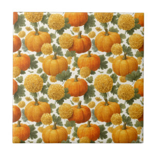 Chrysanthemum Fall Design Fliese