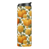 Chrysanthemum Fall Design Thermosbecher (Nach links gedreht)